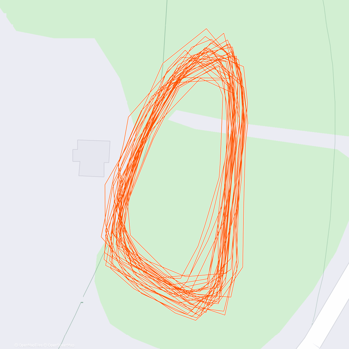 Карта физической активности (Skiarena Příchovice)