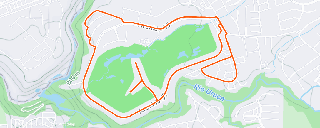 Map of the activity, Asfalto 🤌😅