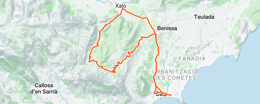 Map of the activity, When you repair puncture but you realize it’s better to go smashing it to get back home 🤣