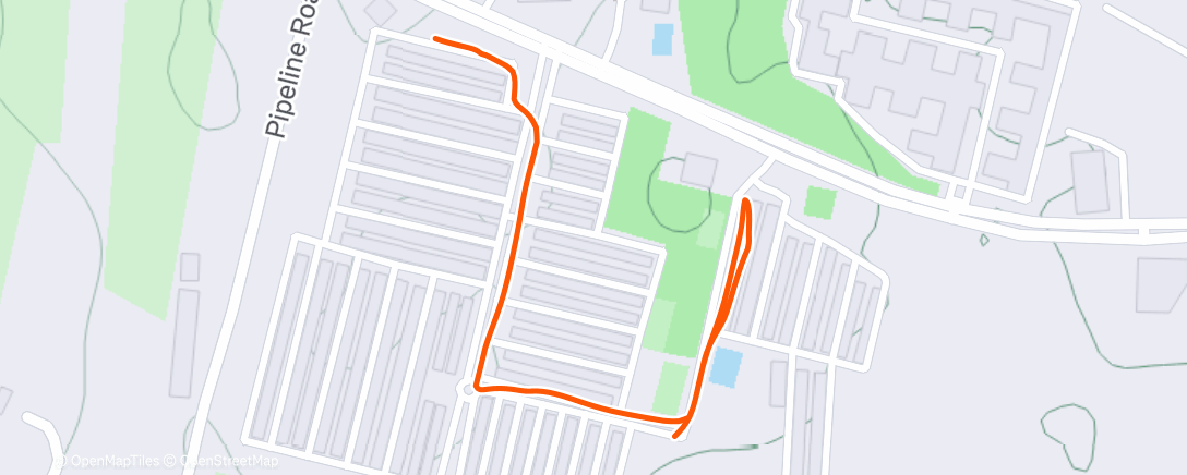 Карта физической активности (Evening Walk)