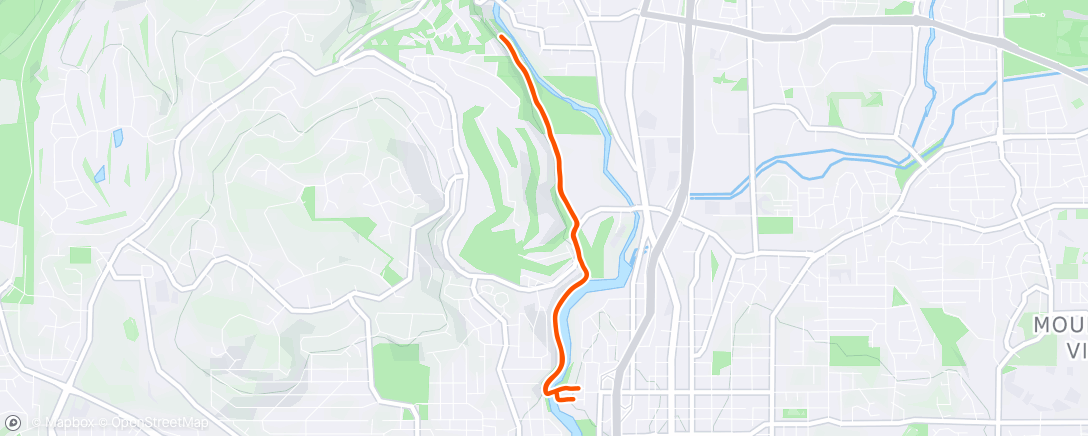 Map of the activity, walkin n talkin with Ally, Tdawg, and Maple!!