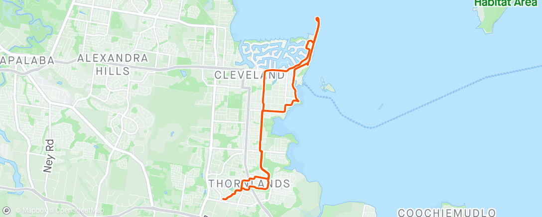Map of the activity, Anzac ride