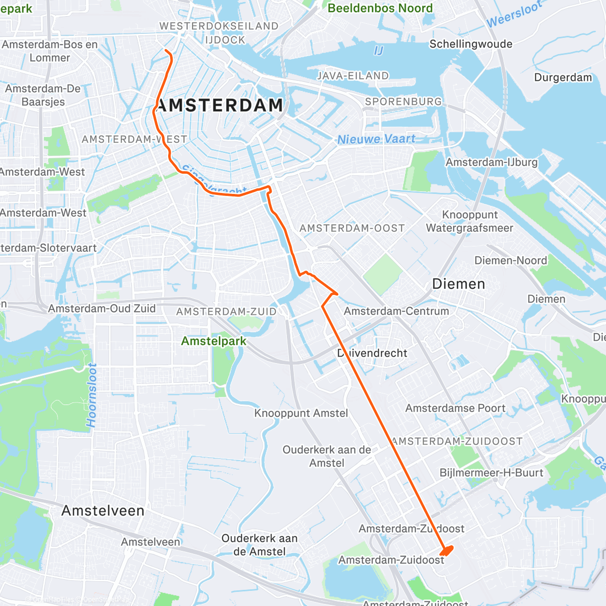 Map of the activity, Craaaash🚨🚑🏥🤕