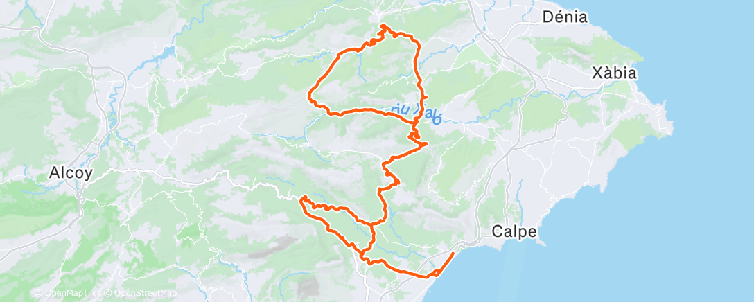 活动地图，Bicicleta por la mañana