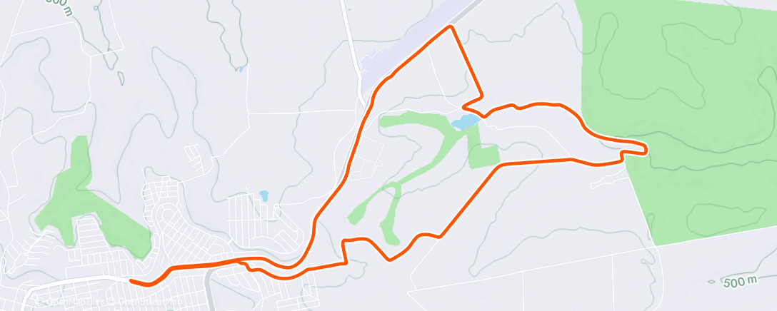 Карта физической активности (Lunch Ride)