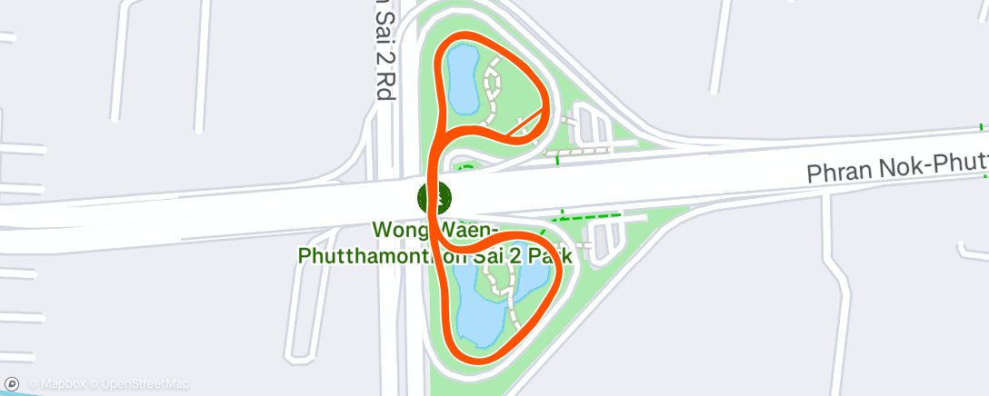 Mappa dell'attività Morning Run