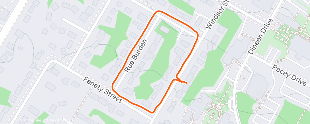 Mappa dell'attività Tommie Walk