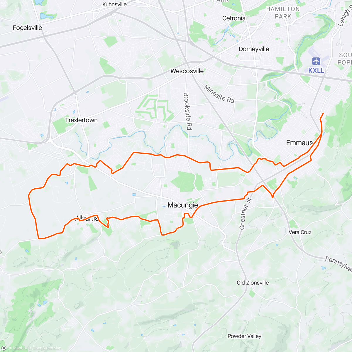 Map of the activity, That Other Loop