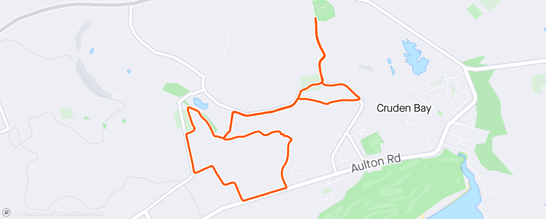 Map of the activity, Afternoon Trail Run 🏃🏻‍♂️