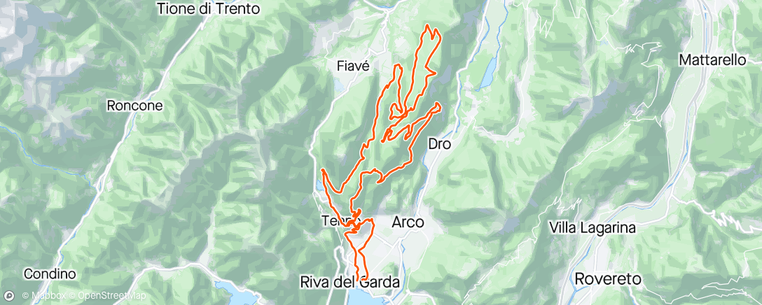 Karte der Aktivität „Only here for the Downhills”