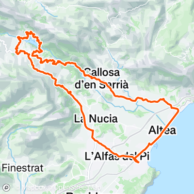 3.1 Albir-Guadalest lake | 60.0 km Cycling Route on Strava