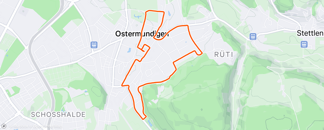 Map of the activity, #AfterWorkRun 🏃🏻‍♀️🏃🏼🥶