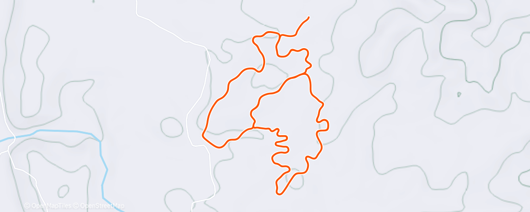 Map of the activity, Zwift - Intermittent Tempo - 13 x 3 min on Spirit Forest in Makuri Islands