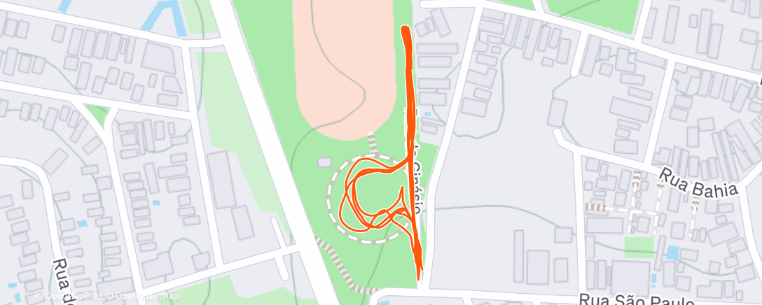 Map of the activity, Evento Sesc