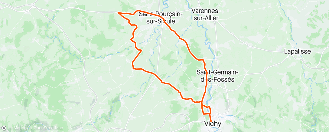 Map of the activity, Pre-race Critérium du Dauphiné (race #26)