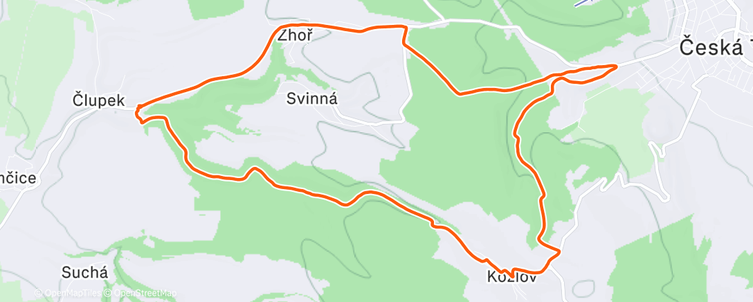 Map of the activity, Mlha přede mnou, mlha za mnou