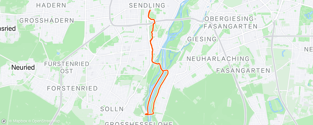 Map of the activity, Kurze gemütliche runde