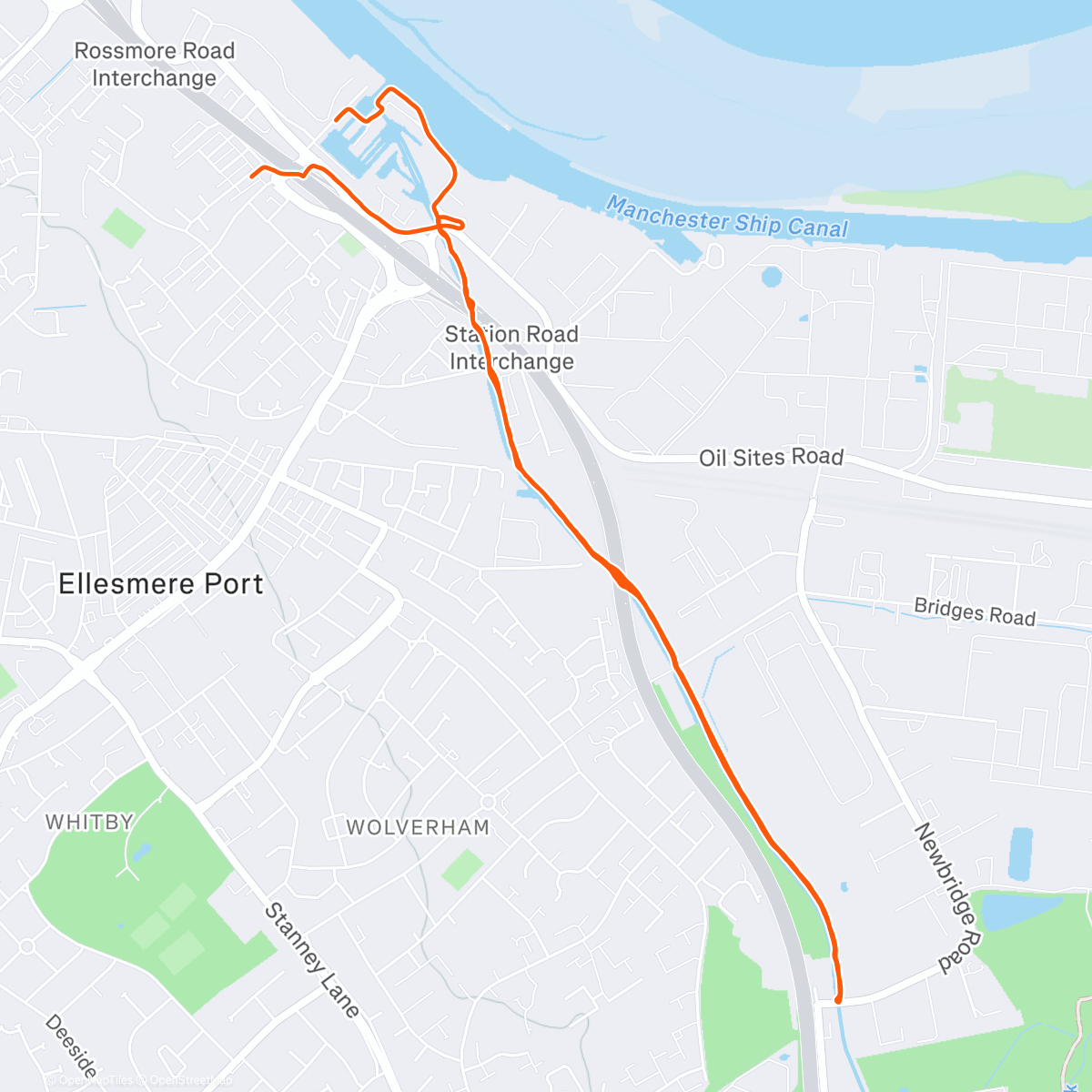 Карта физической активности (5min Threshold)