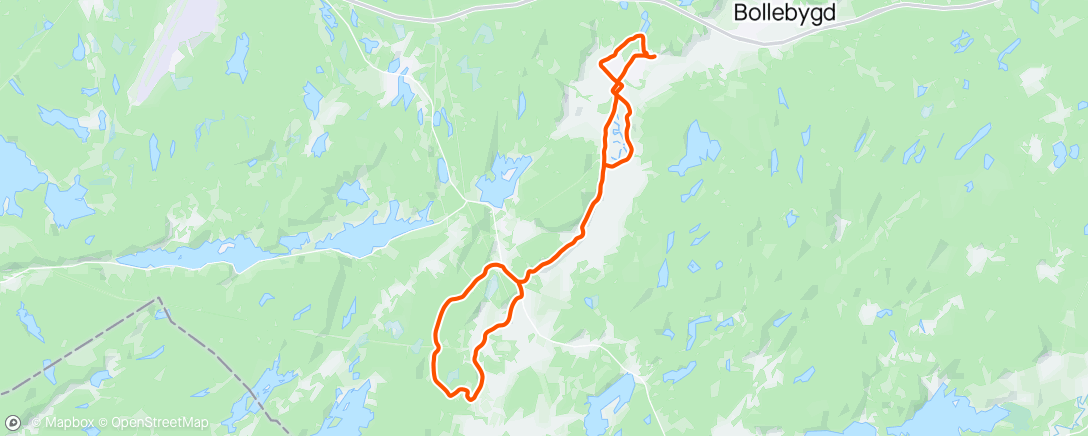 Map of the activity, Evening Gravel Bike Ride