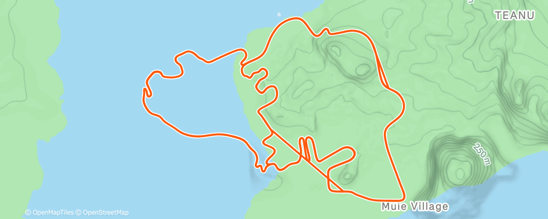 Map of the activity, 3 in Watopia
