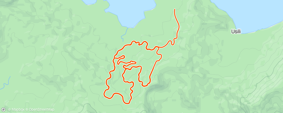 Map of the activity, Zwift - Trainer - High Cadence Over/Under in Watopia