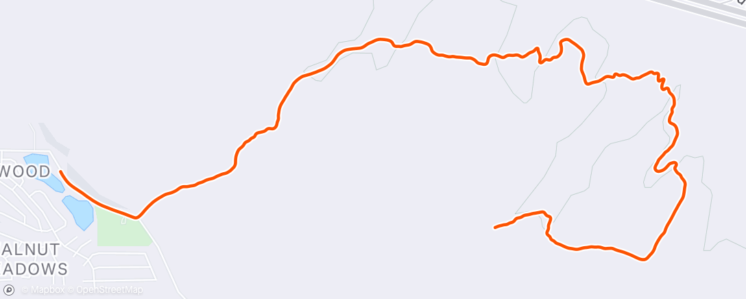 Mapa de la actividad (Lunch Run)