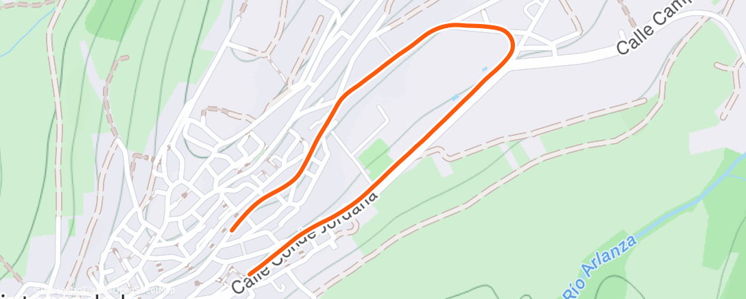 Map of the activity, San Silvestre Quintanar