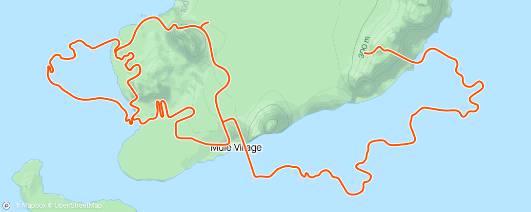 Map of the activity, Zwift - Hardness Test - Level 06 - Xert in Watopia