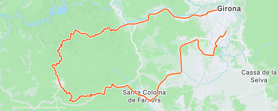 Map of the activity, One to forget