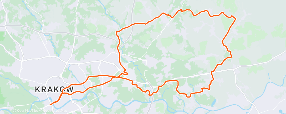 Map of the activity, Wokoło nowohuckiego komina