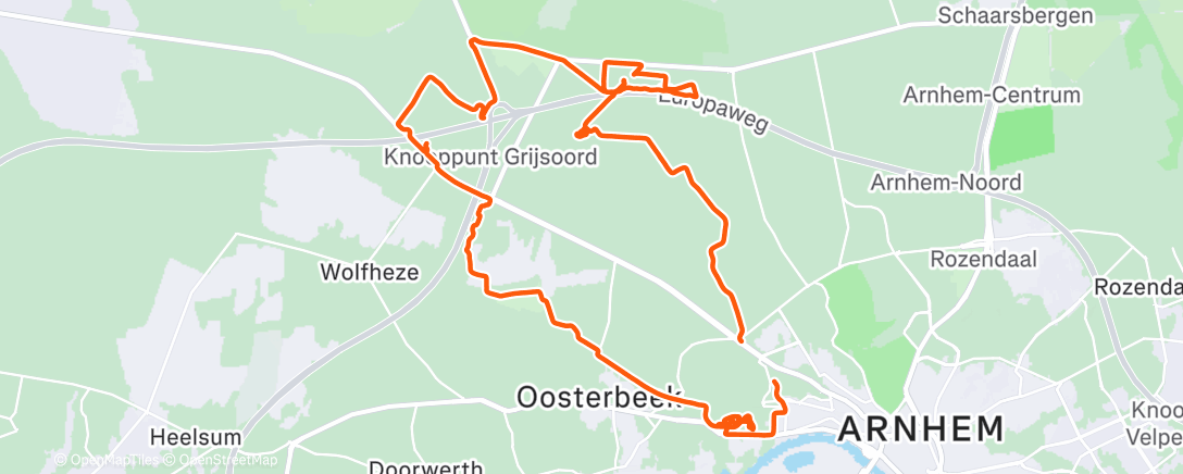 Map of the activity, Ochtendrit