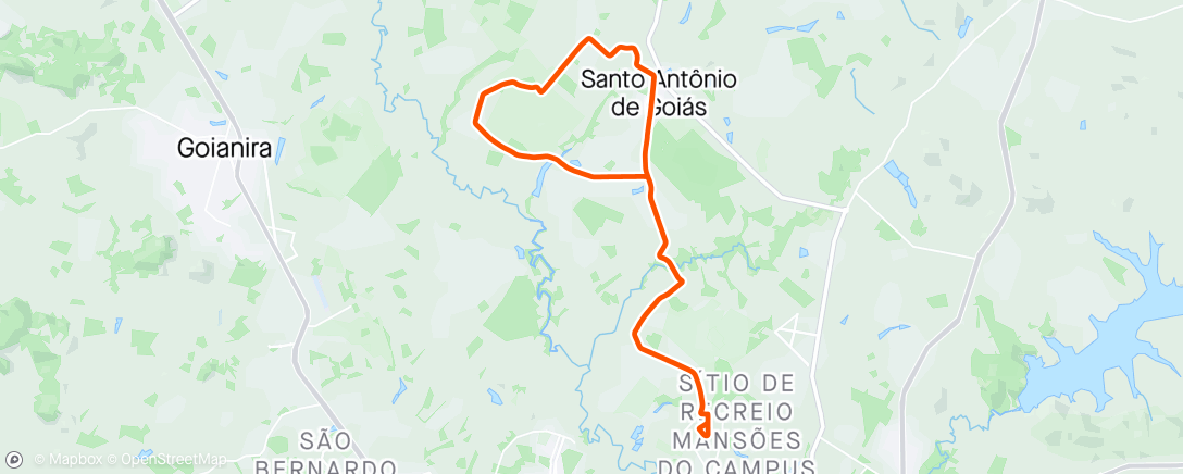 Map of the activity, Giro 60
