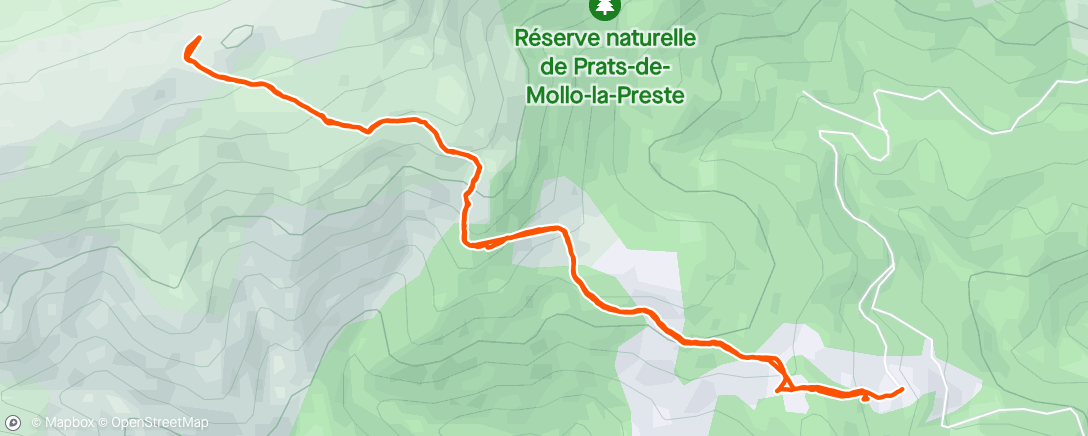 Map of the activity, Petite rando pyrénéenne