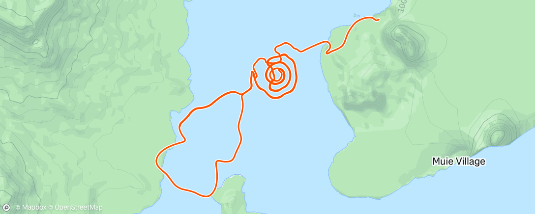 Map of the activity, Stage 5 | Tour of Watopia Ride on Loopin Lava