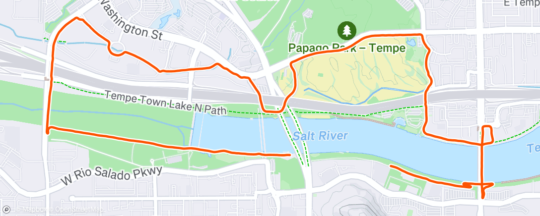 Карта физической активности (Morning Run)