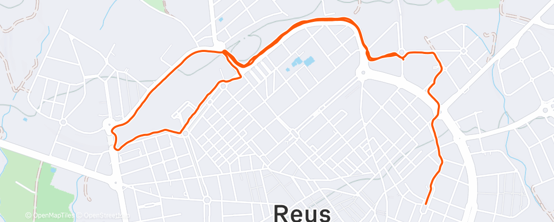 Mappa dell'attività Reus