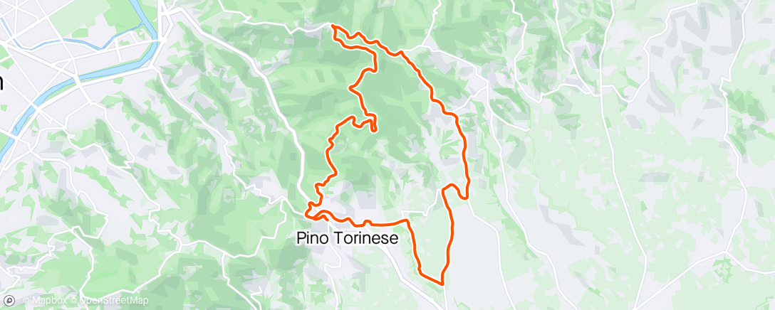 Map of the activity, Panoramica e Valle Ceppi