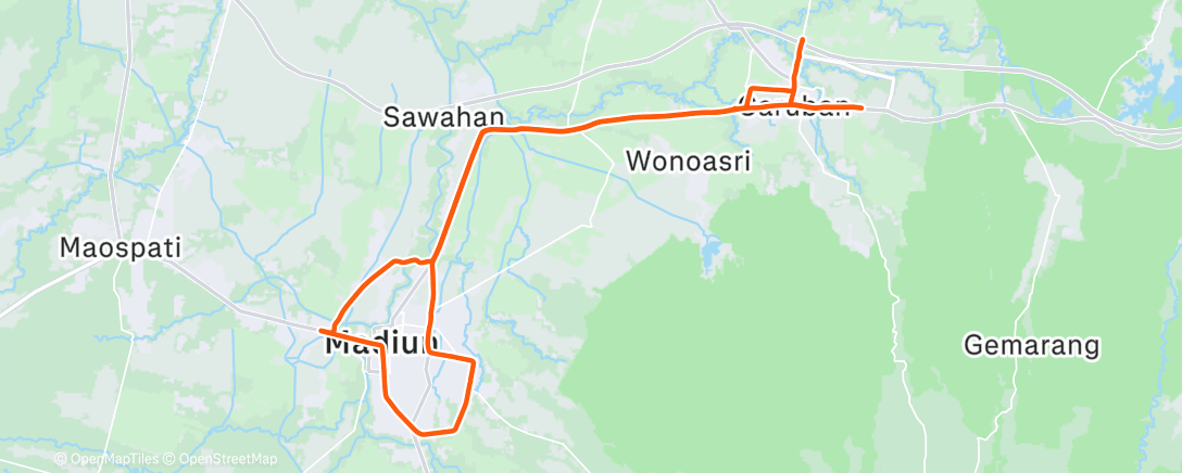 Map of the activity, 2026