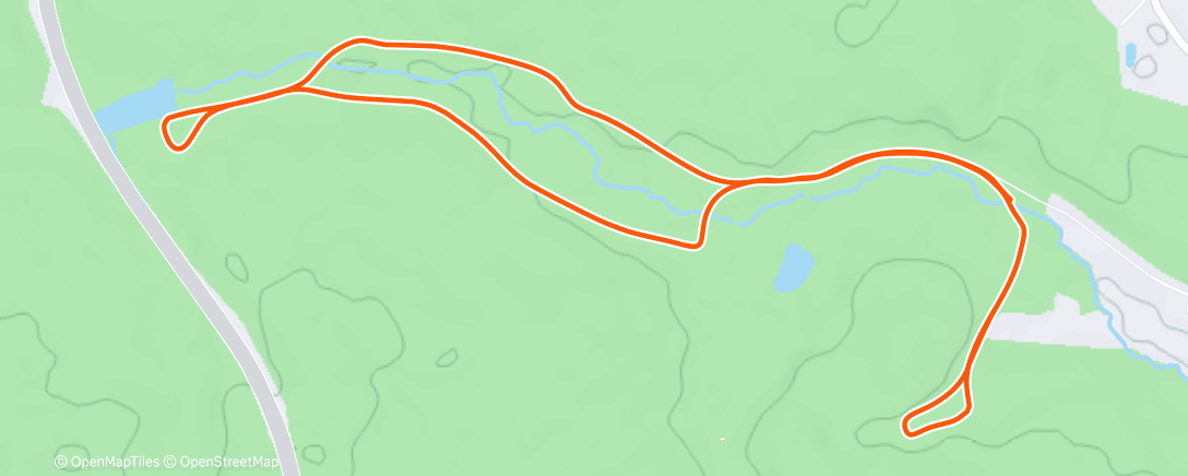 Карта физической активности (Morning Ride)