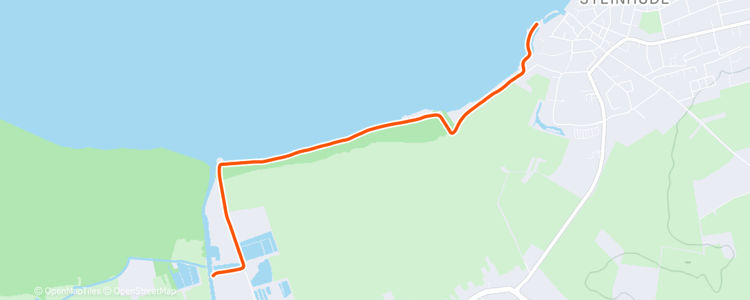 Map of the activity, ROUVY - 10 Minute Cooldown