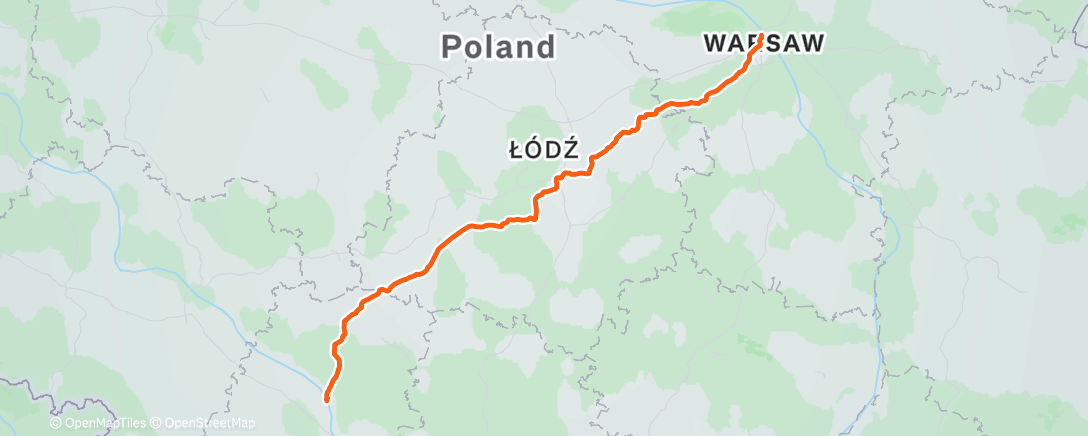 Map of the activity, Z Opola