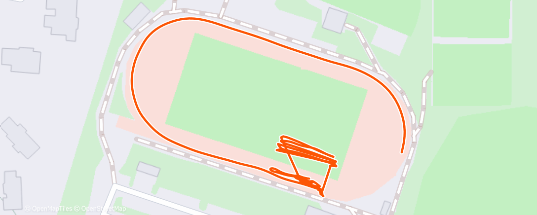 Map of the activity, Coaching J.G.