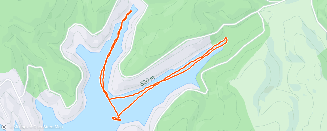 Map of the activity, Hiding from my nieces and nephews
