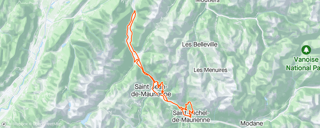 Map of the activity, Route + clm avec Theo ! 😵