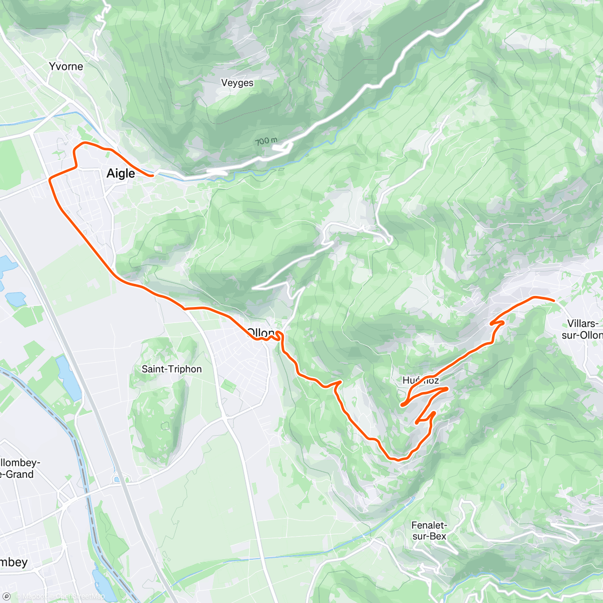 Map of the activity, ROUVY - Tour de Suisse 2024 | Stage 8 - Villars