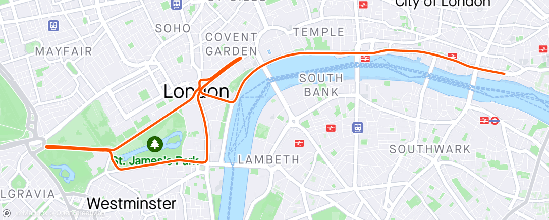 Mapa de la actividad, Zwift - Race: Stage 5: Lap It Up - London Classique (C) on Classique in London