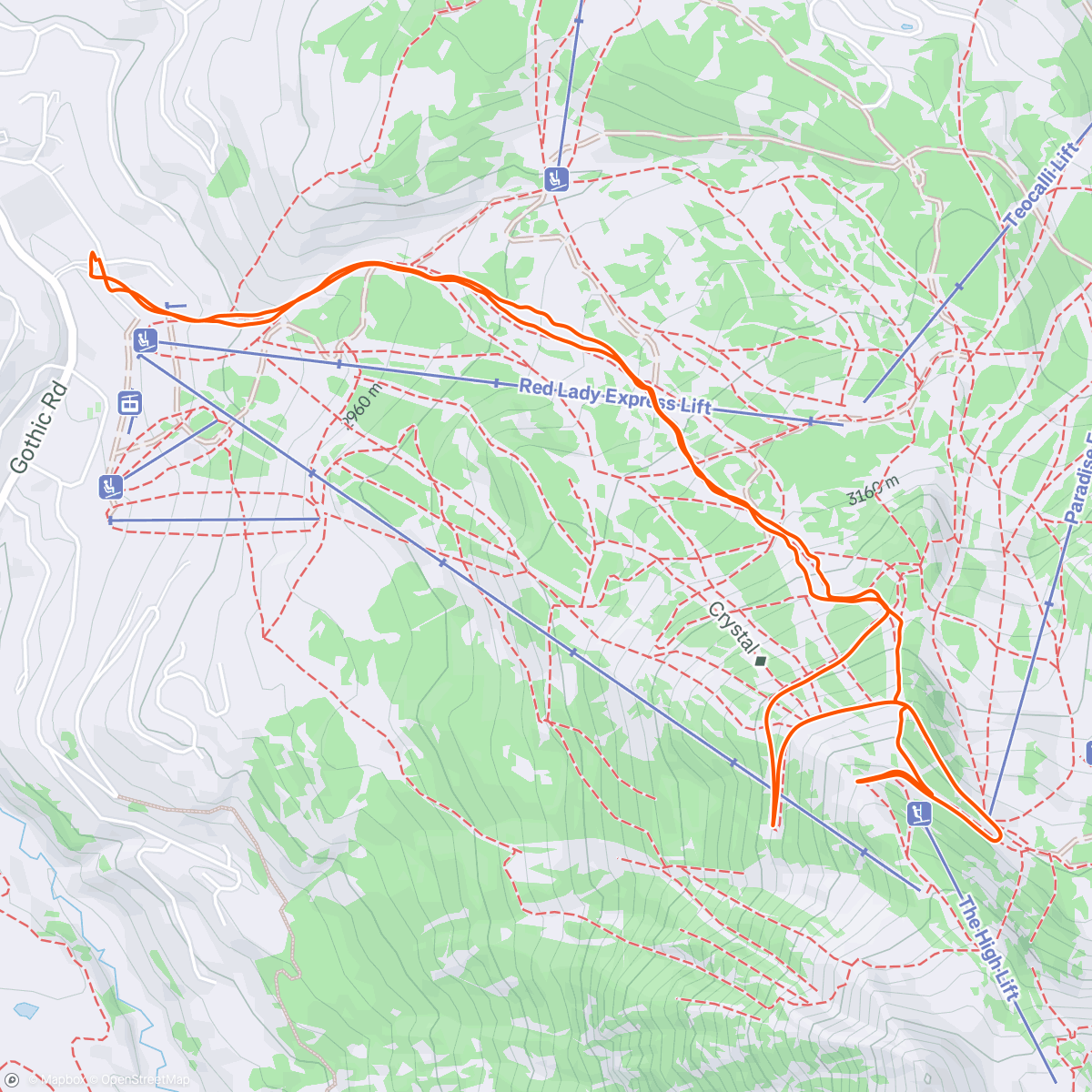Map of the activity, CBMR