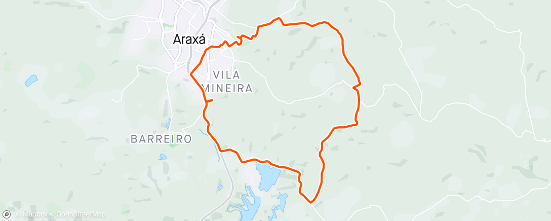 Map of the activity, Easy spin in Araxá