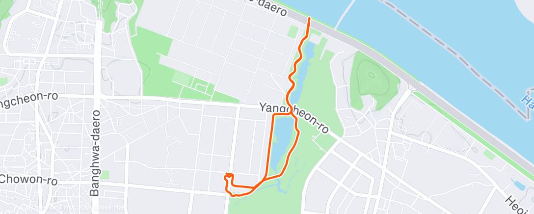 Карта физической активности (서울특별시)