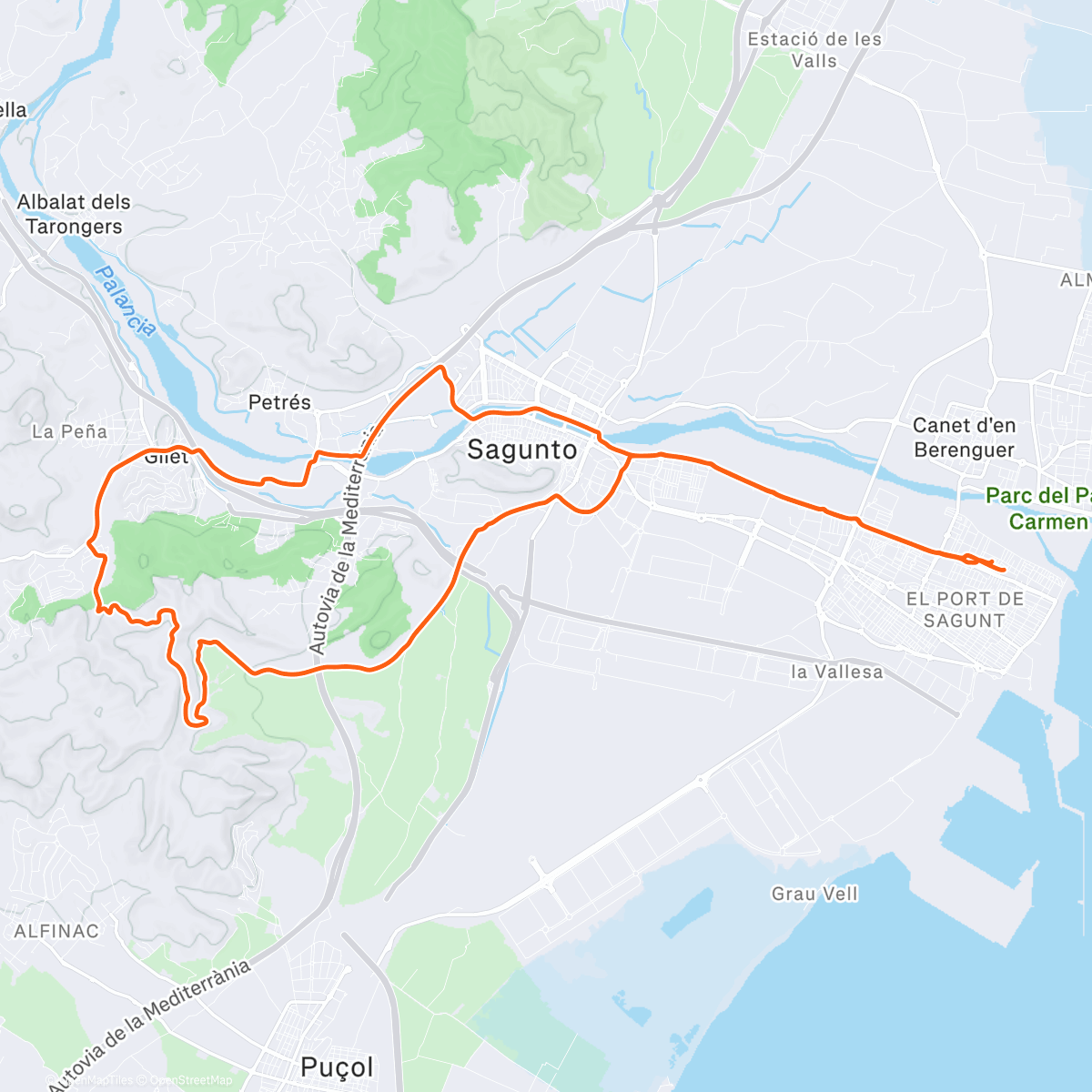 Map of the activity, Pensat i fet 😁
